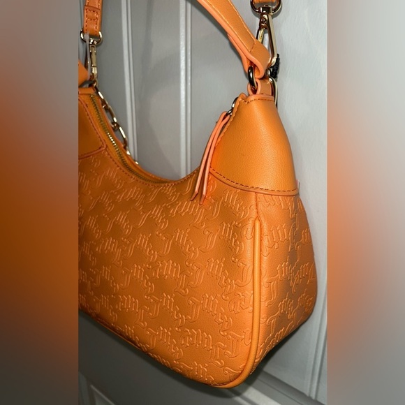 Juicy Couture Apricot Crush “Can’t Tame Her” Shoulder Bag, NWT - Picture 2 of 15